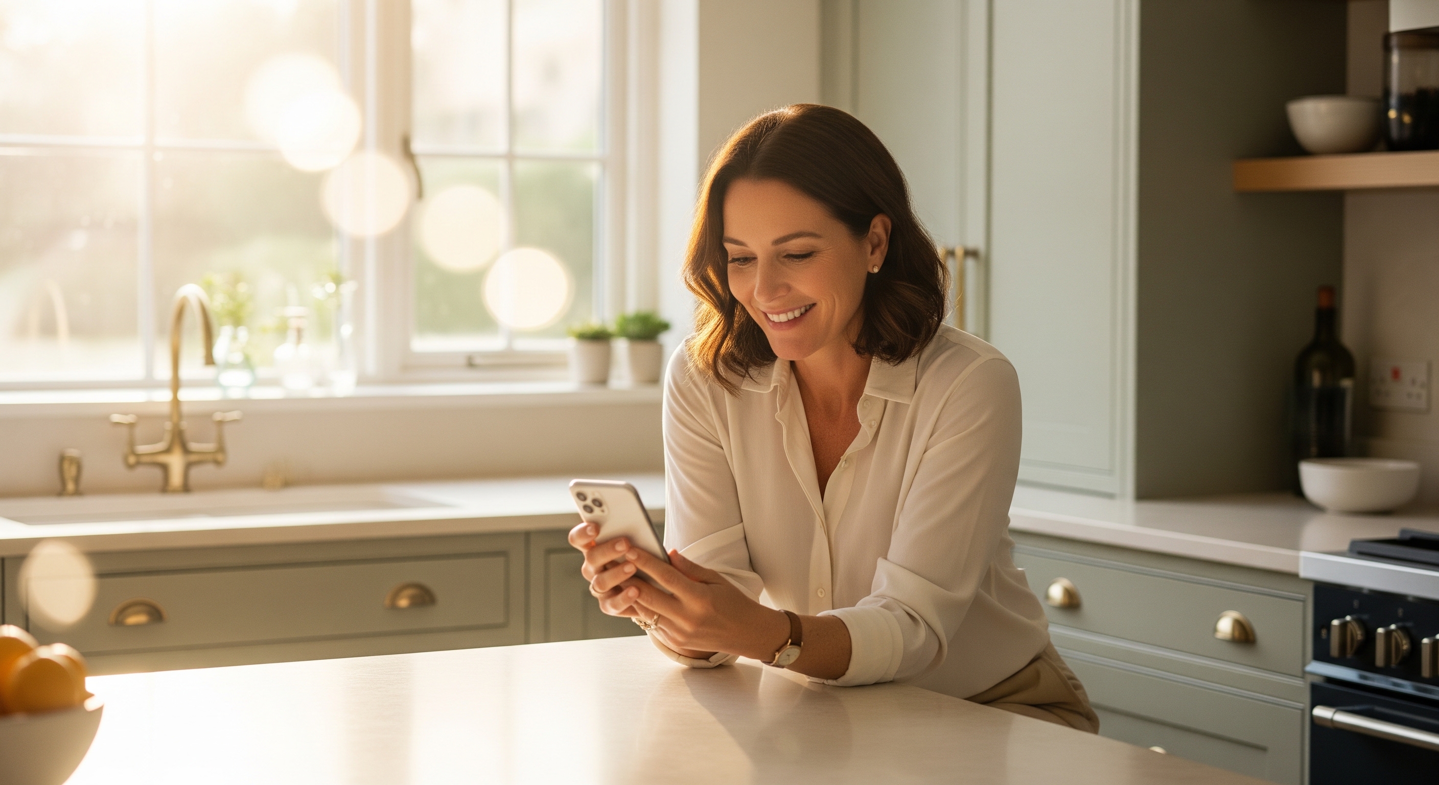 Getting an update from AllsWell illustration